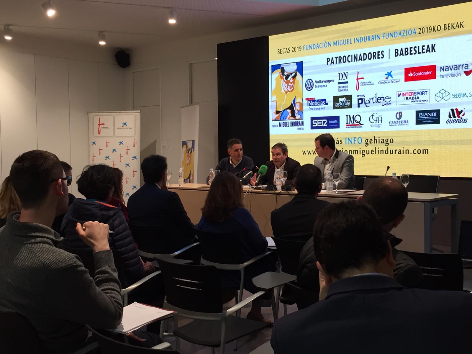 La Fundaci&oacute;n Miguel Indur&aacute;in Fundazioa presenta la convocatoria de becas a deportistas y el programa de corresponsabilidad familiar